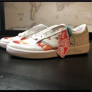 Vans flames shoes